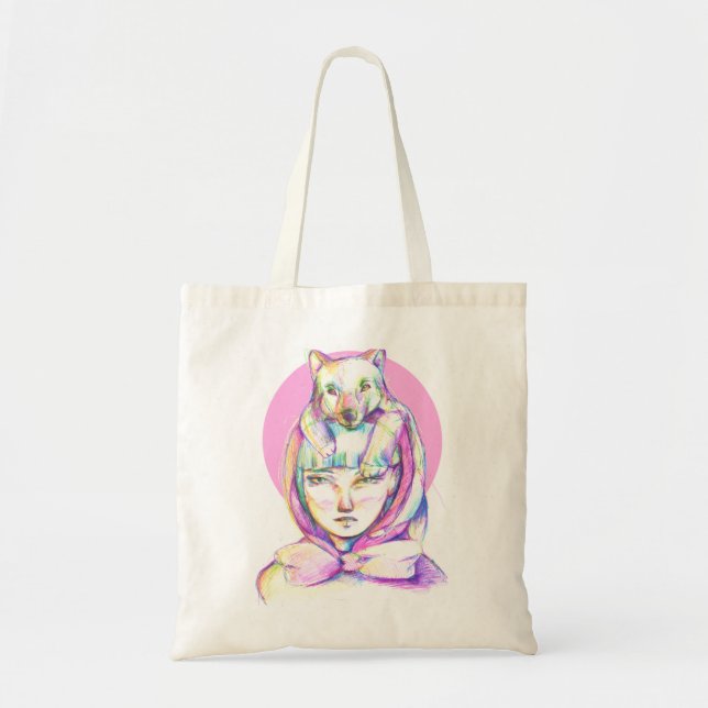 Red Riding Hood Tote Bag (Front)