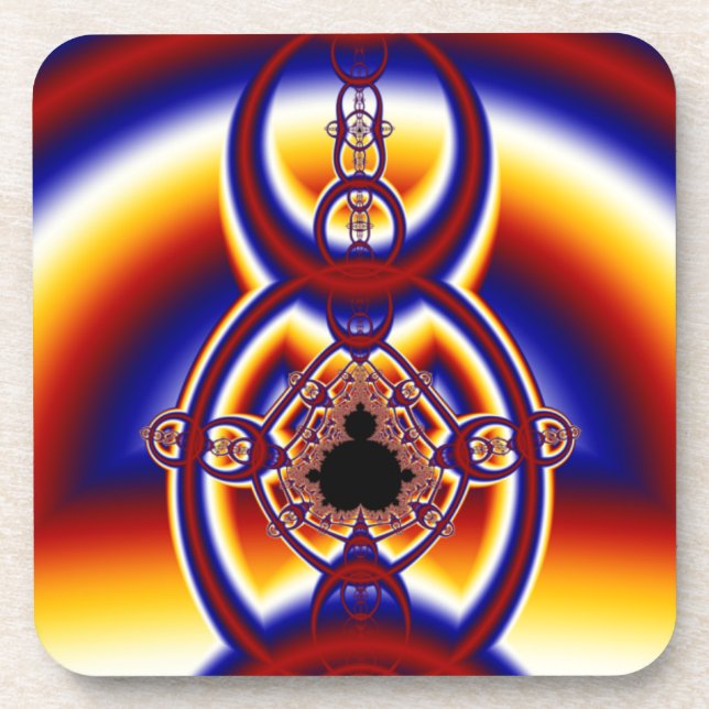 Red Rings 2 Coaster (Front)