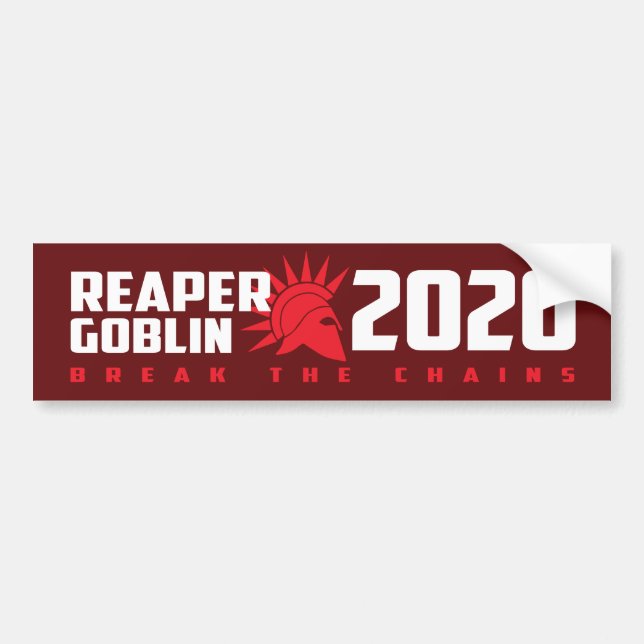 Red Rising Reaper/Goblin 2020 bumper sticker (Front)