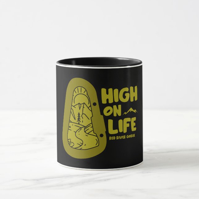 Red River Gorge Alpinism USA Mug (Center)