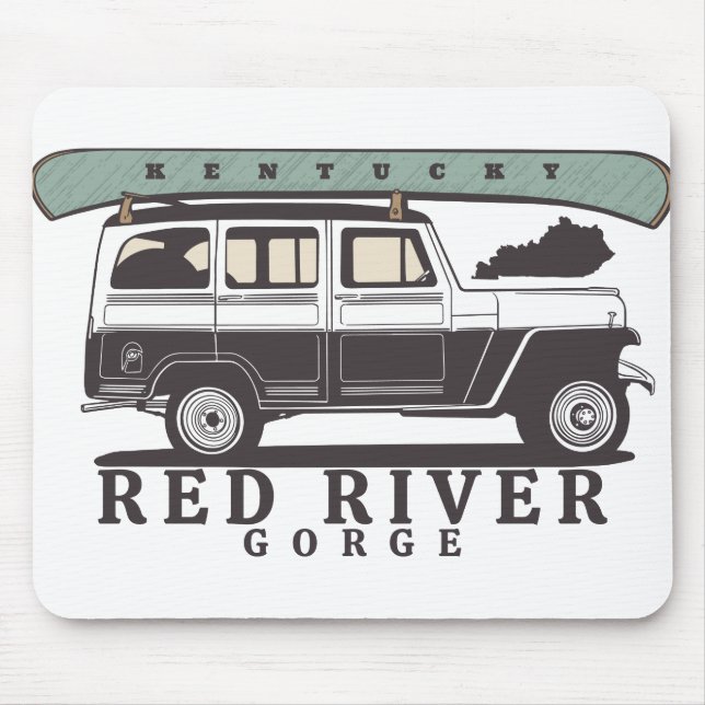 Red River Gorge Kentucky Mouse Pad (Front)