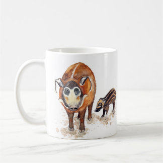 Red River Hog Artwork Mug