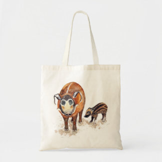 Red River Hog Artwork Tote Bag