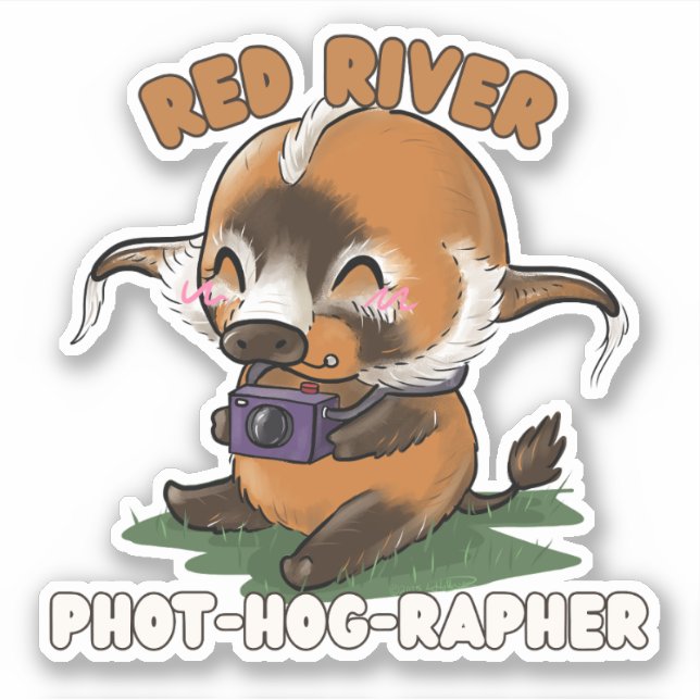 Red River Hog Photographer (Front)
