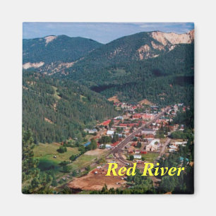 Red River New Mexico magnet