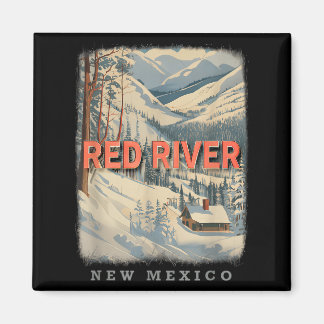 Red River New Mexico Nm Skiing Extravaganza Sd778  Magnet