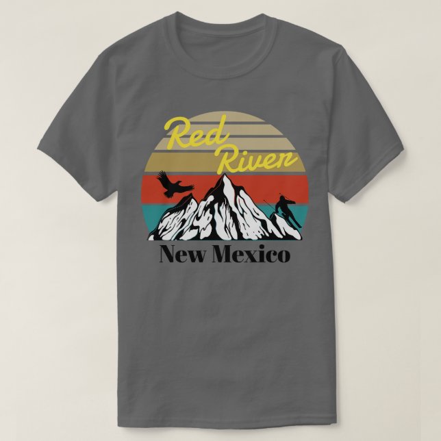 Red River ski New Mexico T-Shirt (Design Front)