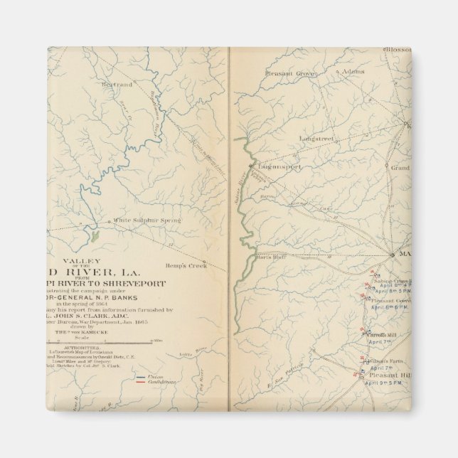 Red River Valley, La Magnet (Front)