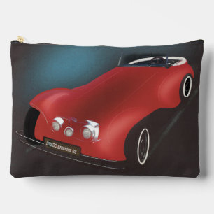 Red Roadster Large Pouch
