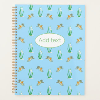 Red Robins and Snowdrops Spring Pattern Planner