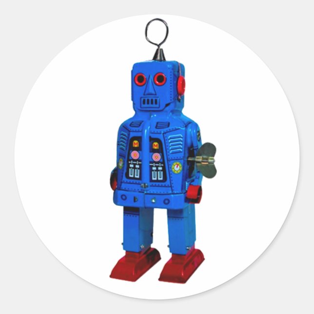 RED ROBOT STICKER (Front)