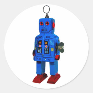 RED ROBOT STICKER