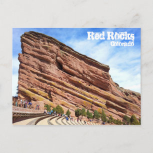 Red Rock Amphitheatre Postcard