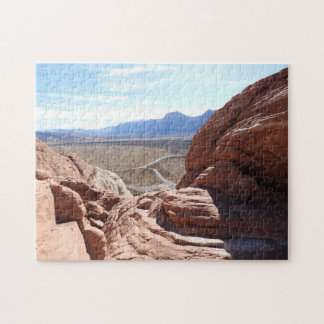 Red Rock Canyon Desert Landscape Photography Puzzl Jigsaw Puzzle