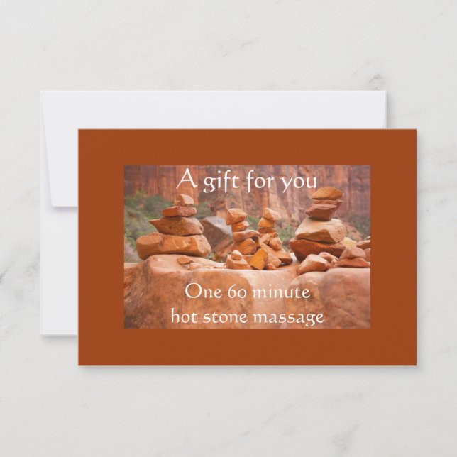 Red Rock Canyon Gift Certificate (Front)