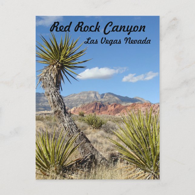 Red Rock Canyon, Las Vegas Postcard (Front)