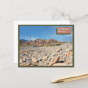 Red Rock Canyon Nature Las Vegas Nevada Desert Postcard