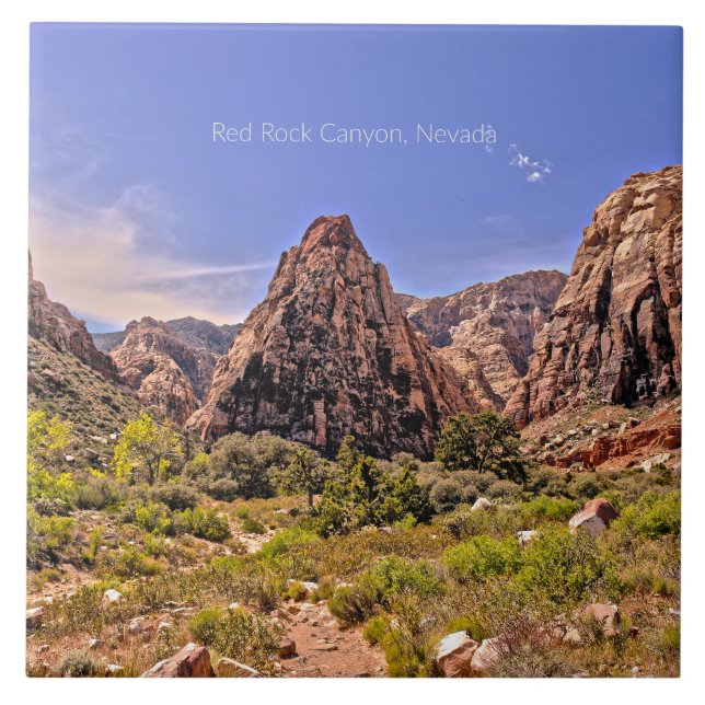 Red Rock Canyon, Nevada Tile (Front)