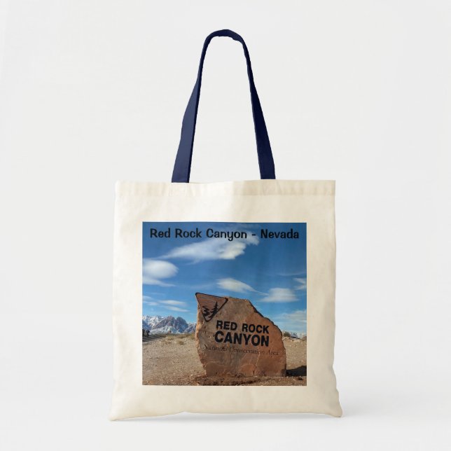 Red Rock Canyon Nevada Tote Bag (Front)