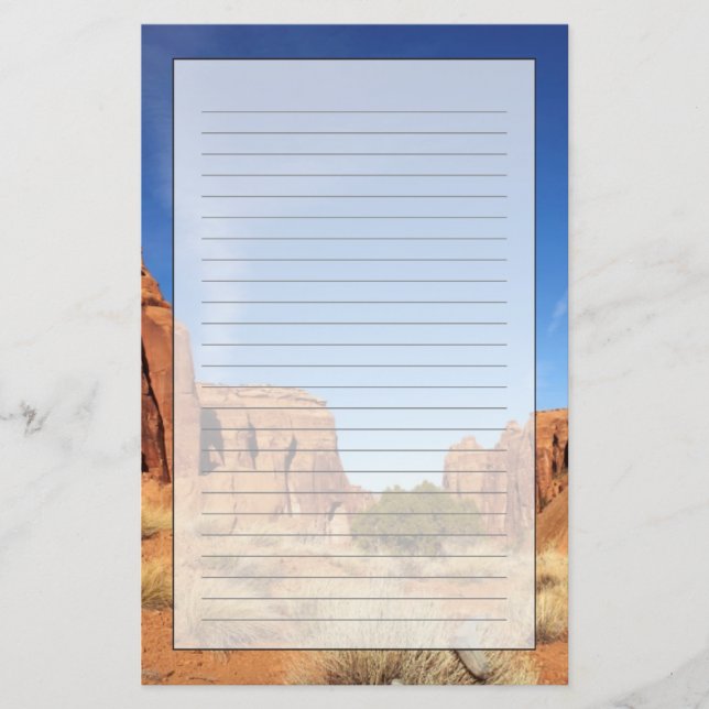 Red Rock Canyon Stationery (Front)