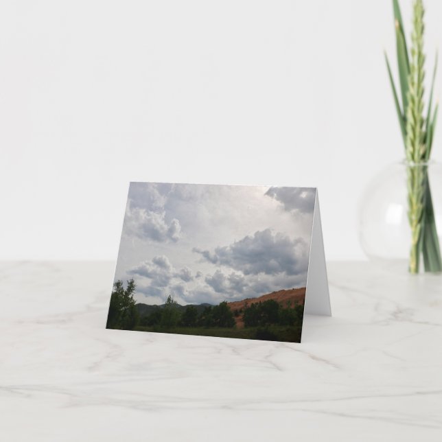 Red Rock Card (Front)