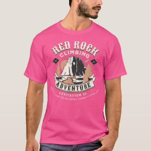 Red Rock Climbing Spot Levitation 29 Mountaineerin T-Shirt