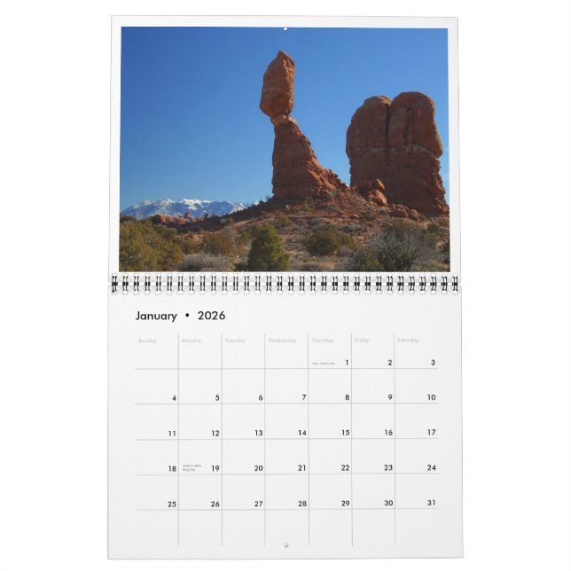 Red Rock Country 2011 CALENDAR (Jan 2026)