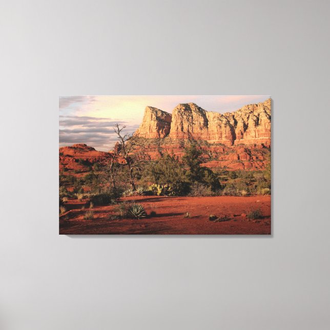 Red Rock Country Canvas Print (Front)