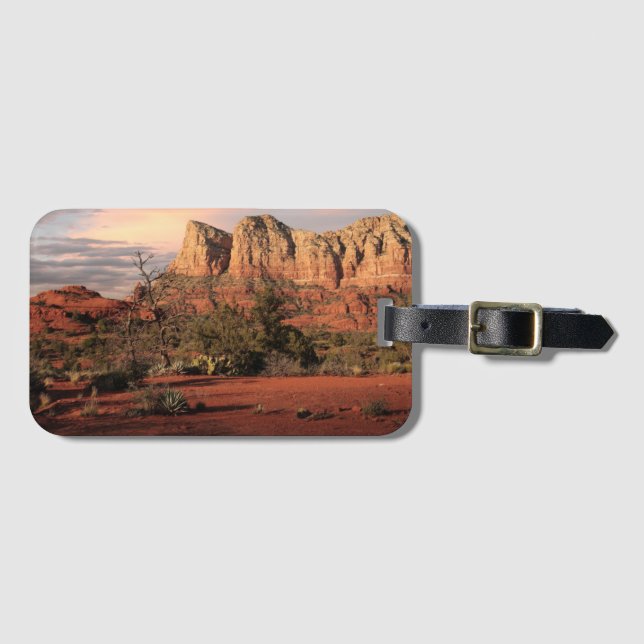 Red Rock Country Luggage Tag (Front Horizontal)