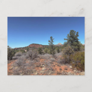 Red Rock Hills Desert Landscape Postcard