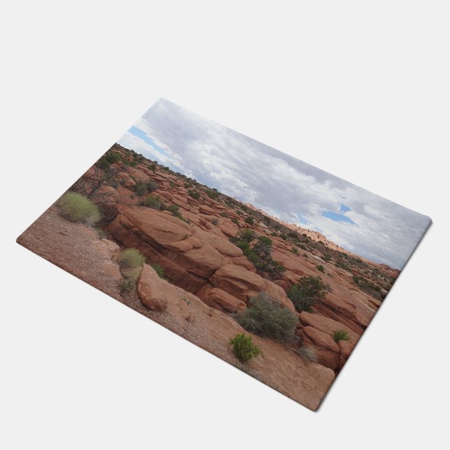 Red Rock in Arches National Park Doormat (Angled)