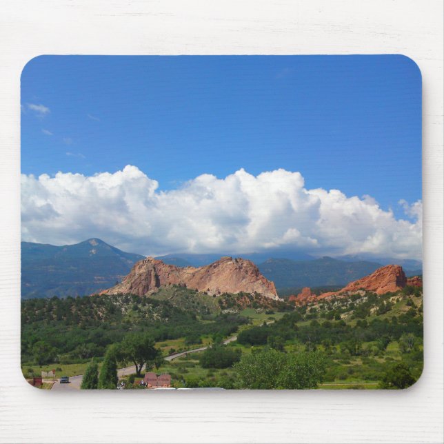 Red Rock Mountain Mouse Pad (Front)