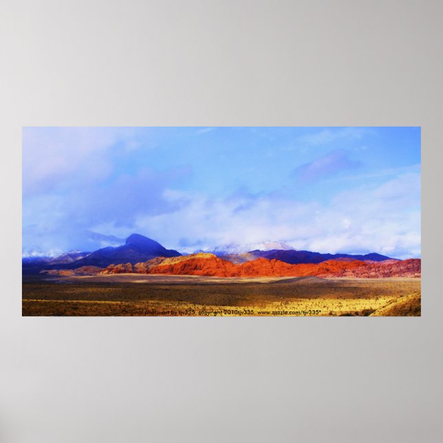 Red Rock Print (Front)