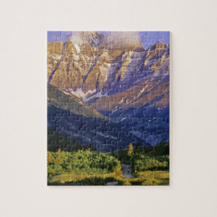 Red Rock Road in Waterton Lakes National Park Jigsaw Puzzle