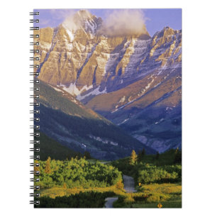 Red Rock Road in Waterton Lakes National Park Notebook