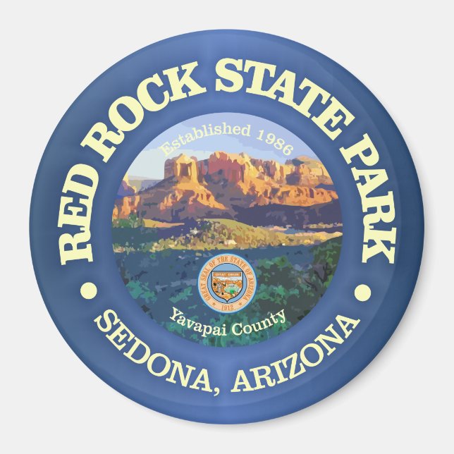 Red Rock SP Magnet (Front)