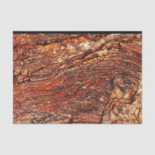 Red Rock Texture Tissue Paper