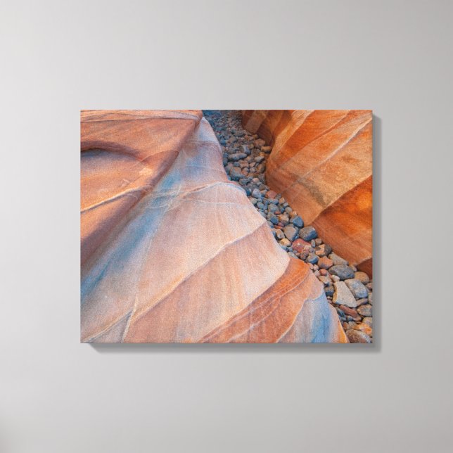 Red Rock Valley of Fire State Park Nevada Canvas Print (Front)
