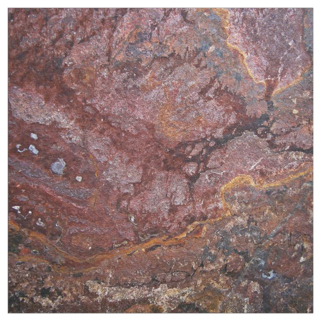 Red Rock With Texture Fabric (Swatch)