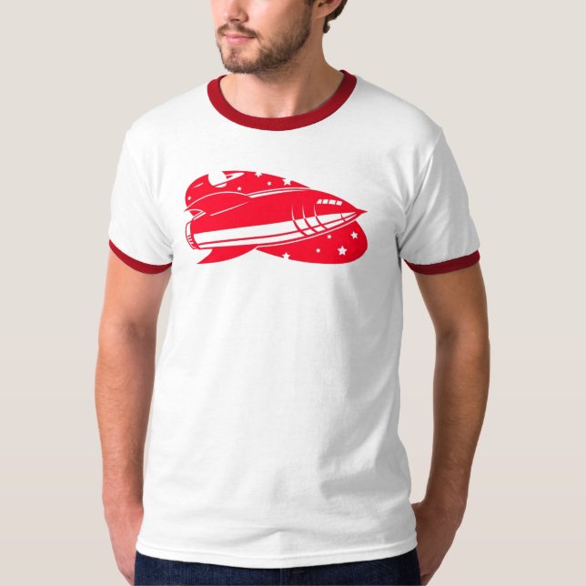 red-rocket-retro T-Shirt (Front)