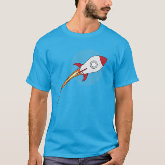 Red Rocketship T-Shirt