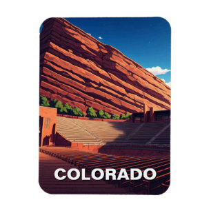 Red Rocks Amphitheatre Colorado Magnet