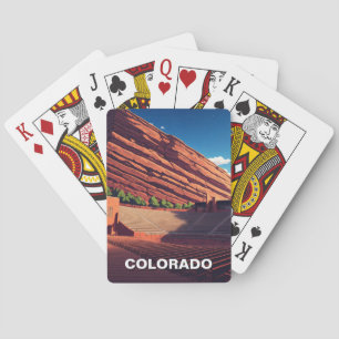 Red Rocks Amphitheatre Colorado Playing Cards
