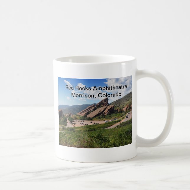 red rocks ampitheatre in Morrison Colorado Coffee Mug (Right)