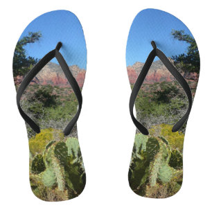 Red Rocks and Cacti I Jandals