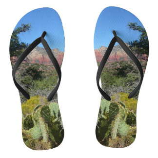 Red Rocks and Cacti I Jandals