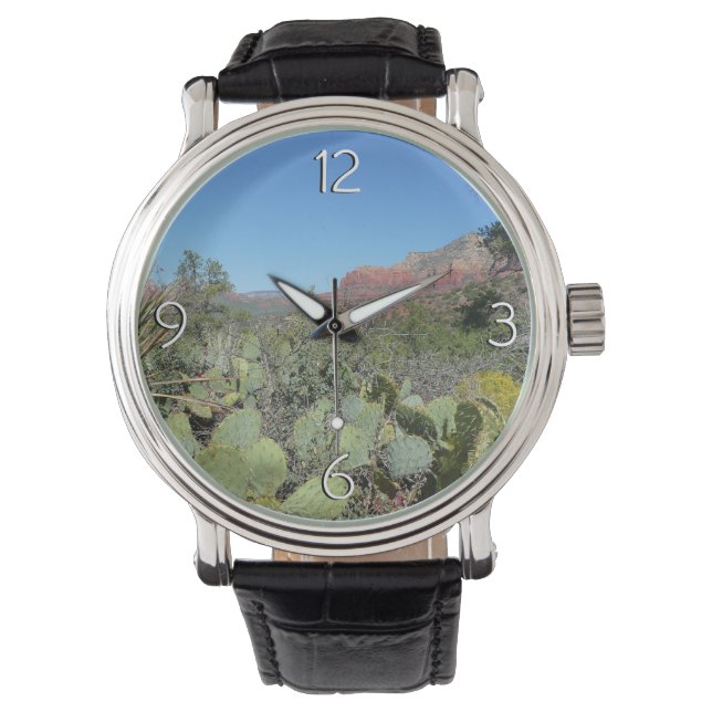 Red Rocks and Cacti I Watch (Front)