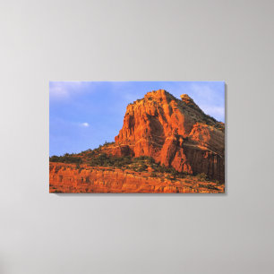 Red Rocks at Sterling Canyon in Sedona Arizona Canvas Print