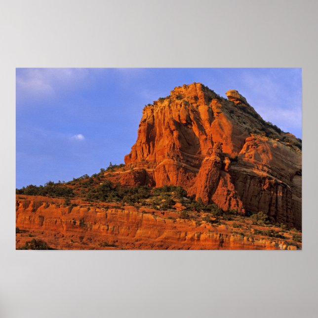 Red Rocks at Sterling Canyon in Sedona Arizona Poster (Front)