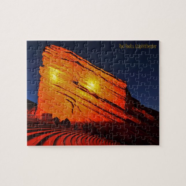 Red Rocks, Colorado Jigsaw Puzzle (Horizontal)